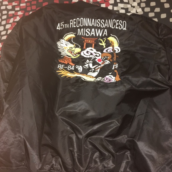Patch bomber jacket - Picture 2 of 3